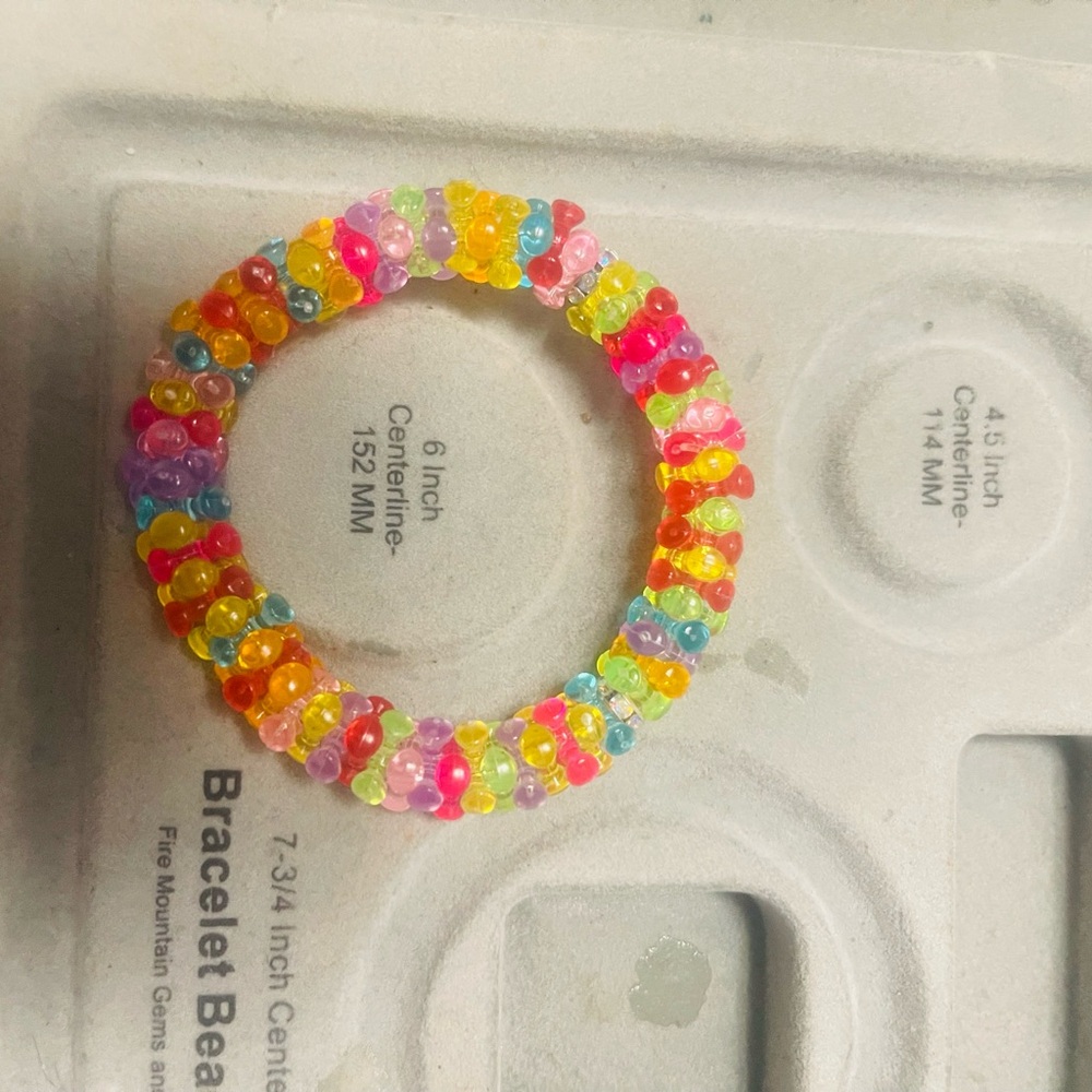 Colorful Beaded Kids Bracelet